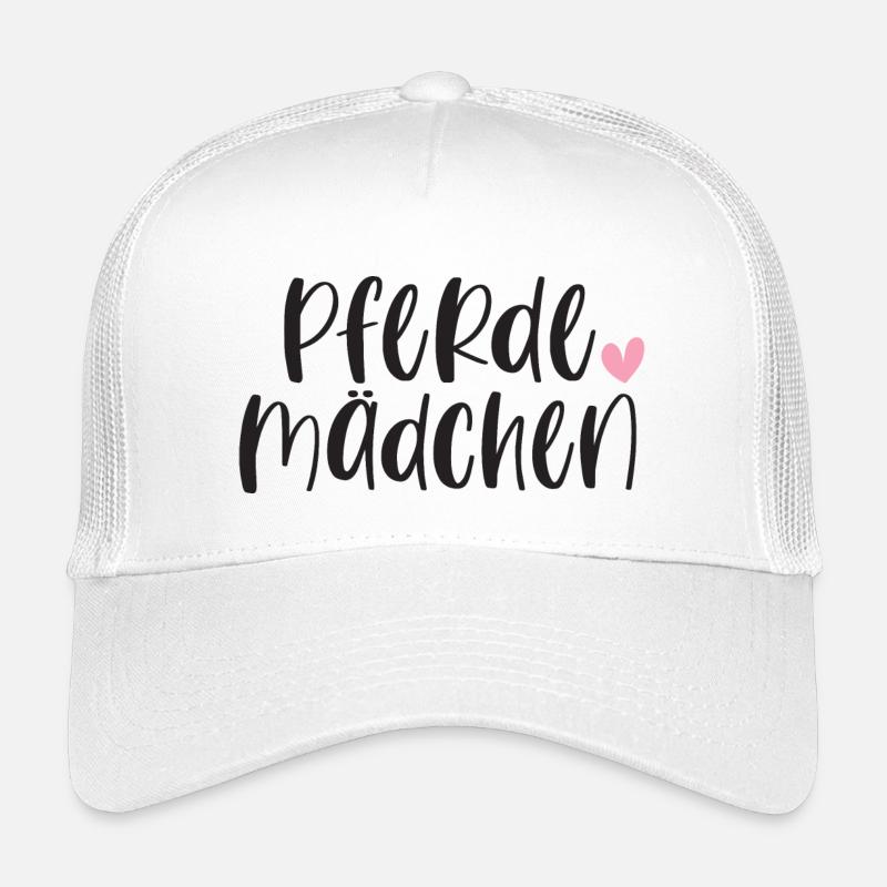 Pferd Pferdemädchen Pferde Reiten Geschenk Kinder Trucker-Cap