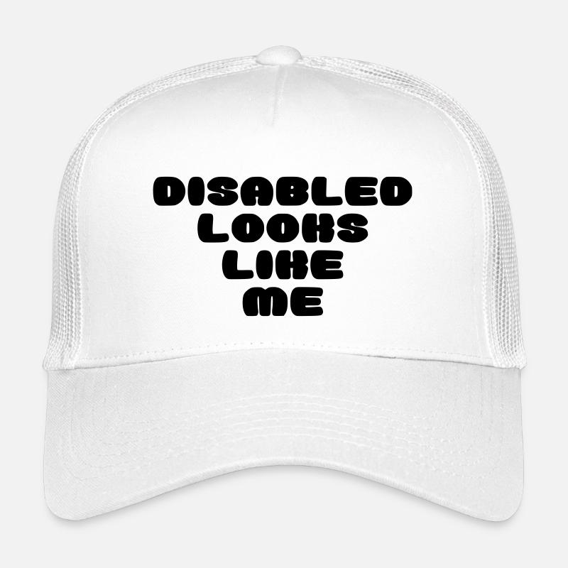 Une personne handicapée ressemble à ça * Casquette trucker enfant