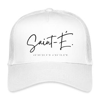 Saint-étienne - cadeau - hollywood - Casquette trucker enfant - blanc - Devant