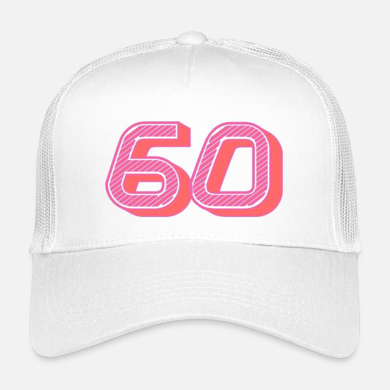 60. 60 JAHRE. 60. JAHRESTAG. 60. GEBURTSTAG. Kinder Trucker-Cap