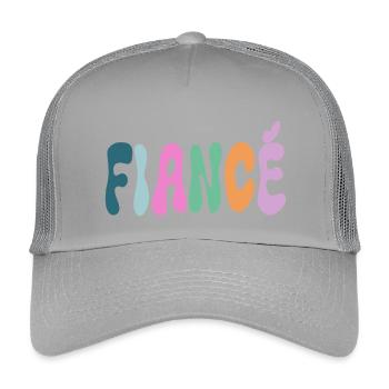 Bräutigam - Kinder Trucker-Cap - Hellgrau - Vorne