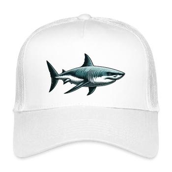 Great white shark - Kids’ Trucker Cap - white - Front