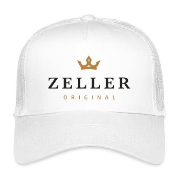 Zeller Original Logo de la famille - Casquette trucker enfant - blanc - Devant