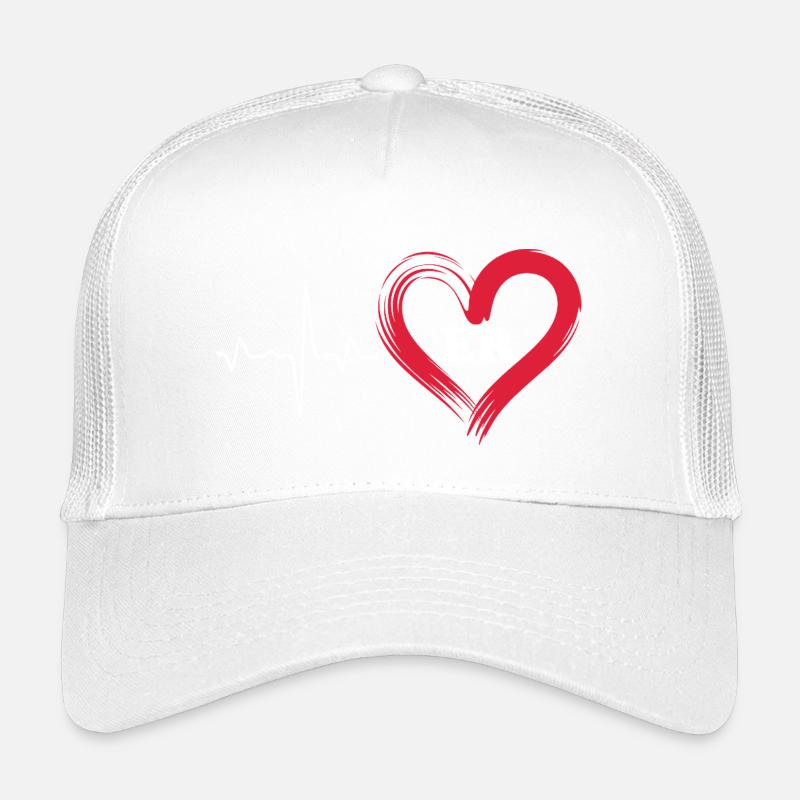 Emergency Room Heartbeat Design Kids’ Trucker Cap