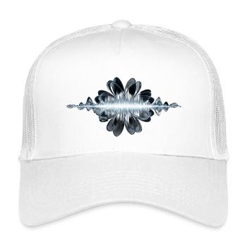 Echoes of Silence - Kinder Trucker-Cap - Weiß - Vorne