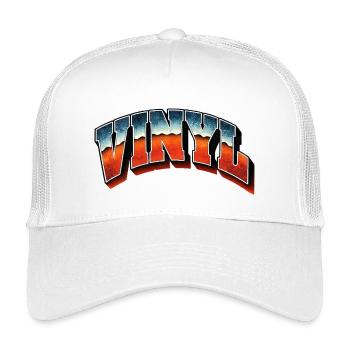 Vinyl Bootleg - Kids’ Trucker Cap - white - Front