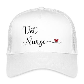 Vet Nurse - Kids’ Trucker Cap - white - Front