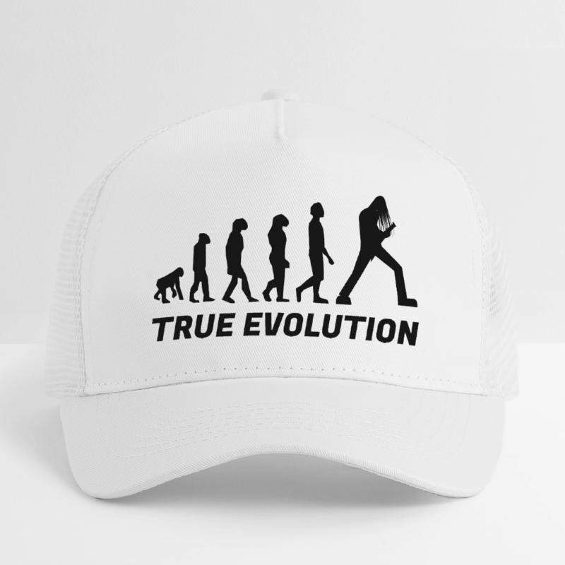 True evolution - vrai évolution metal Casquette trucker enfant