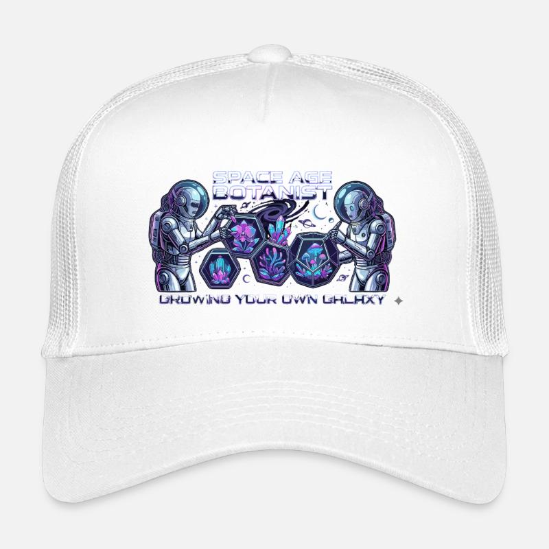 Jardinier astronaute - Esthétique des plantes spatiales néon l Casquette trucker enfant