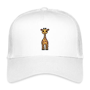 Girafe Halloween Zombie - Casquette trucker enfant - blanc - Devant