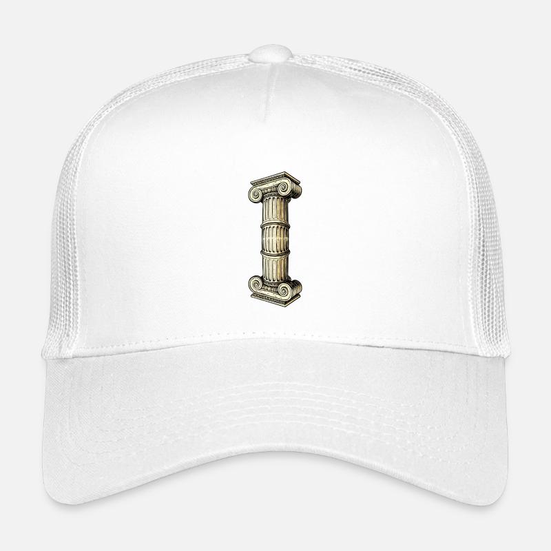 Antique column column illustration Kids’ Trucker Cap