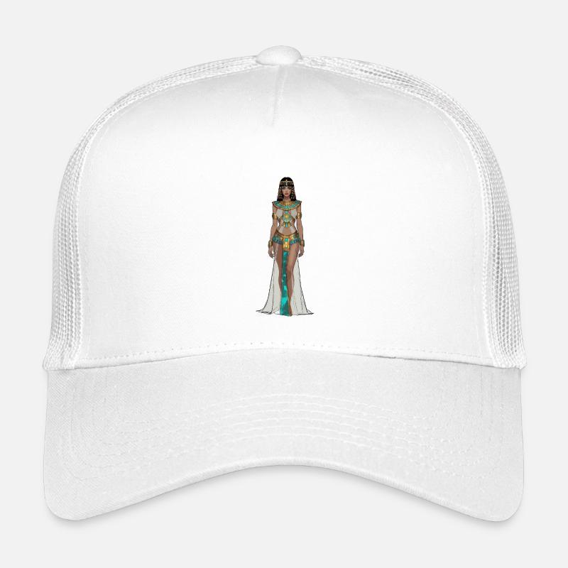Cleopatra-Cosplay - Kinder Trucker-Cap - Weiß