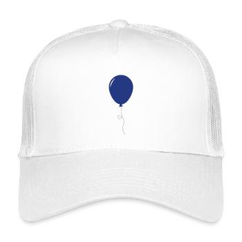 Ballon - Kinder Trucker-Cap - Weiß - Vorne