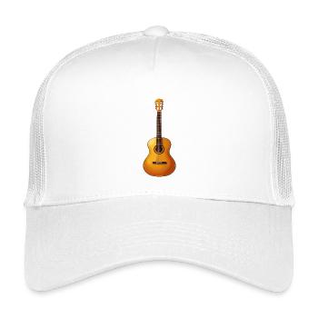 Guitariste - Casquette trucker enfant - blanc - Devant