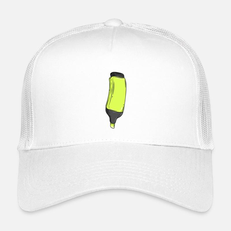 Highlighter Illustration Kids’ Trucker Cap