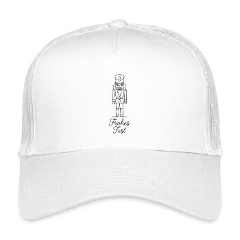 Merry Christmas Traditional Nutcracker - Kids’ Trucker Cap - white - Front