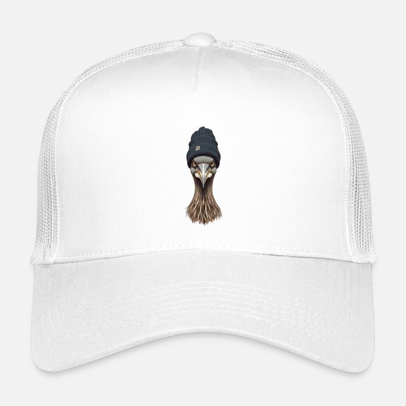 Emu head in cozy cap Kids’ Trucker Cap