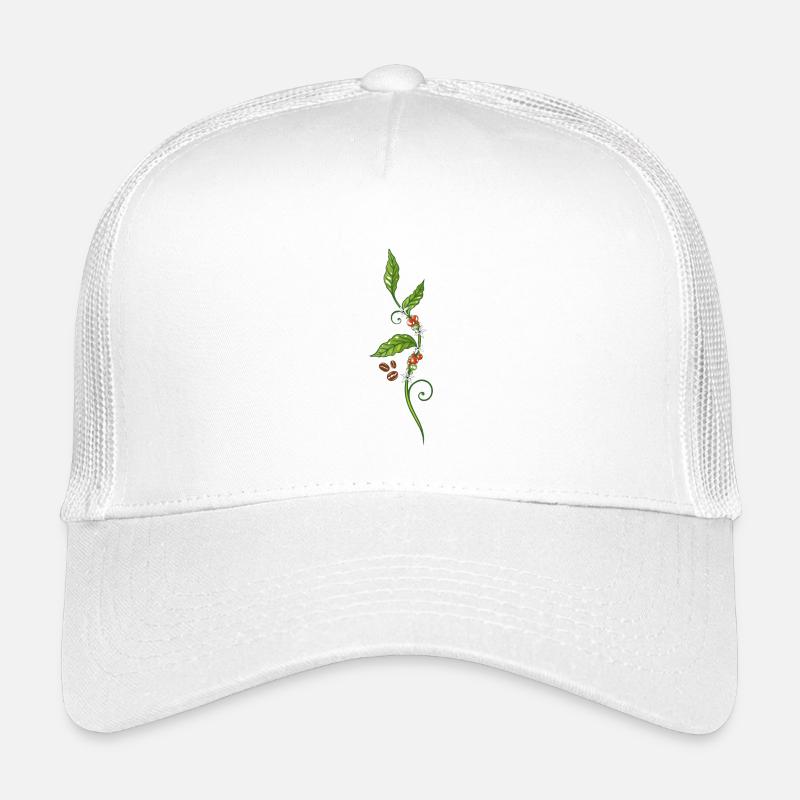 Kaffee Kaffeepflanze Kaffeebohnen Kinder Trucker-Cap