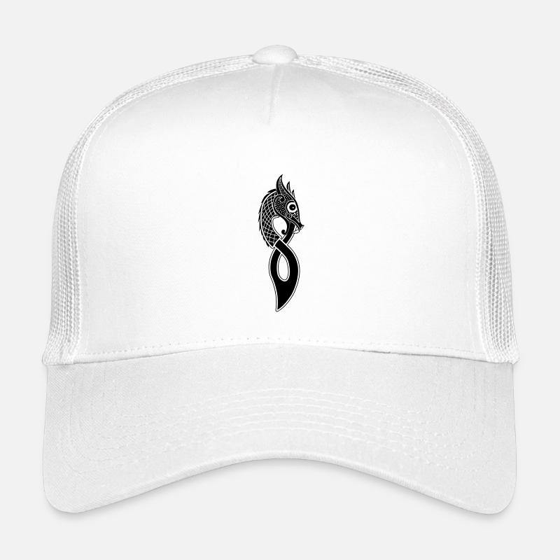 Jormungand the monstrous sea serpent or dragon Kids’ Trucker Cap
