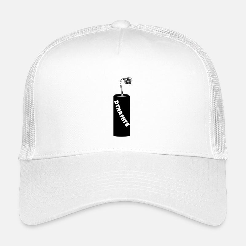 Brennende Dynamitstange Kinder Trucker-Cap