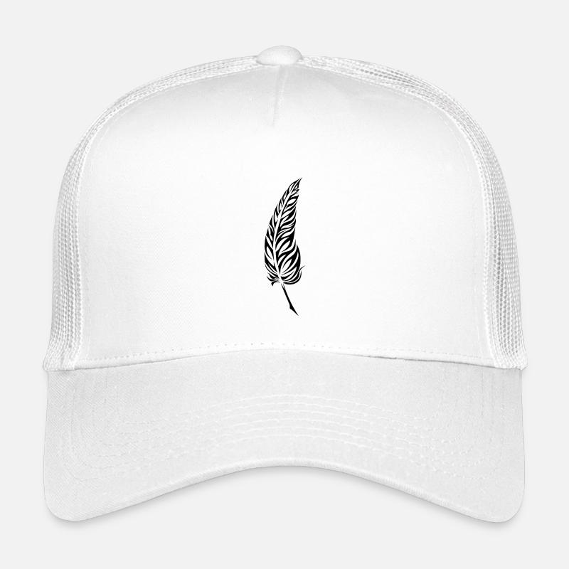 Feather-1 - Kinder Trucker-Cap - Weiß