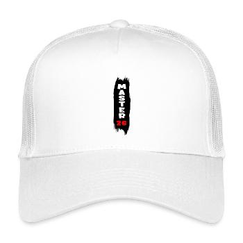 Master 2026 - Kinder Trucker-Cap - Weiß - Vorne