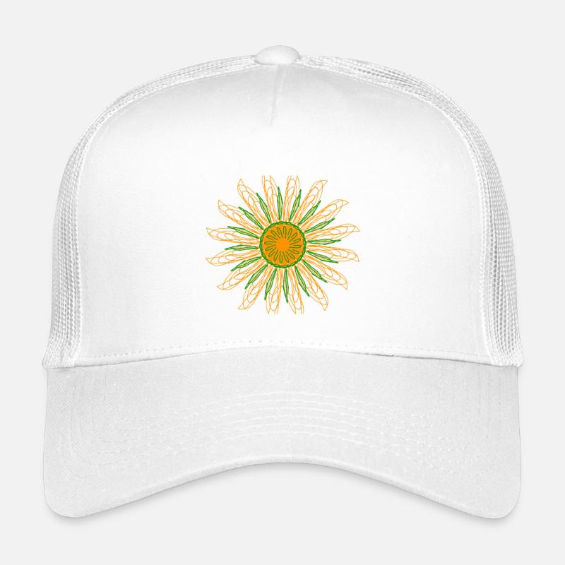 the sun - Kids’ Trucker Cap - white