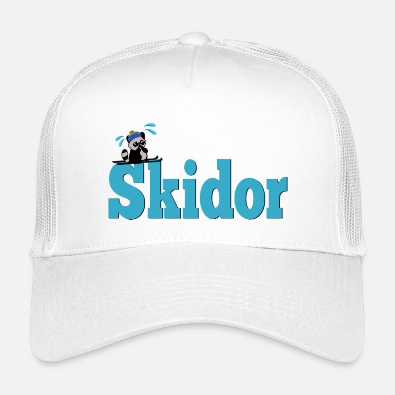 Ski - Kinder Trucker-Cap - Weiß