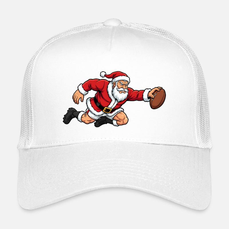 Weihnachtsmann-Rugby Kinder Trucker-Cap