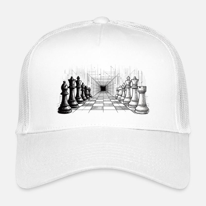 Stratégie aux échecs – Perspective infinie Casquette trucker enfant