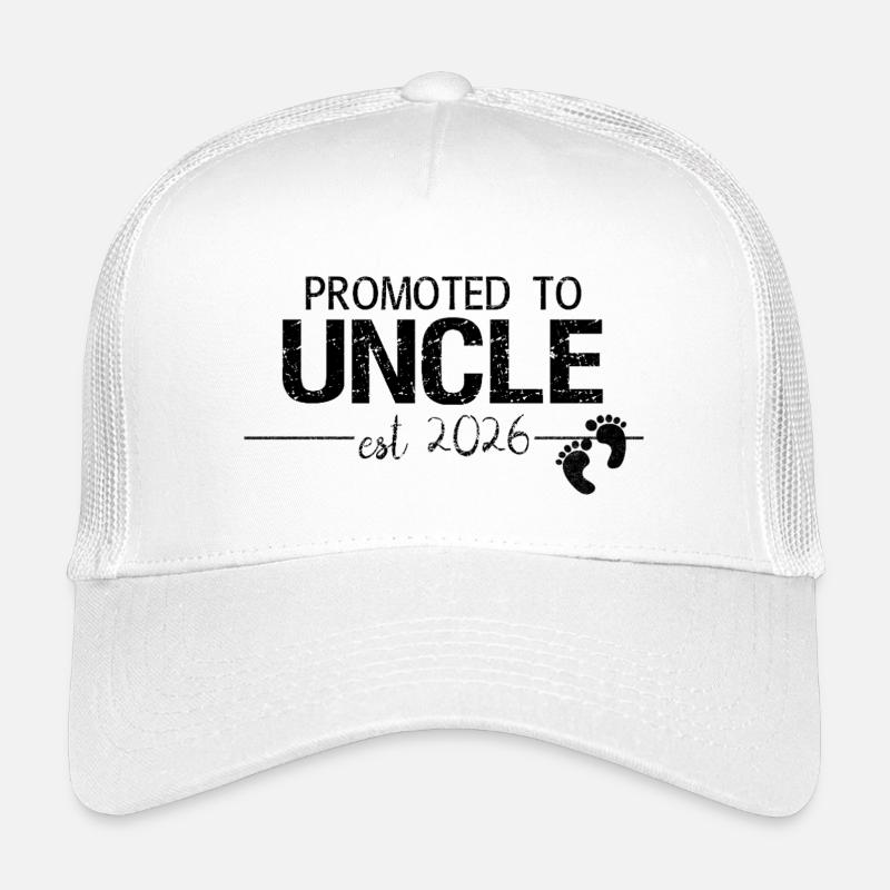 Befördert zum Onkel 2026 Neues Onkelgeschenk Kinder Trucker-Cap