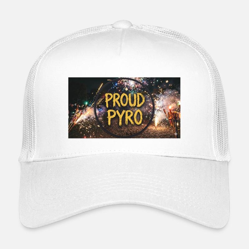Fier de Pyro ! Casquette trucker enfant