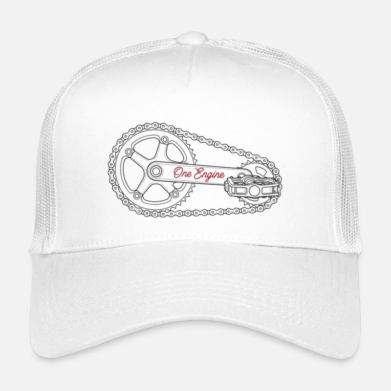 One Engine Bike - Gift for Cyclists Kids’ Trucker Cap