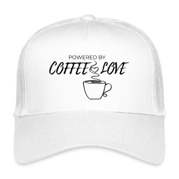 Art de tasse HerzDampf - Casquette trucker enfant - blanc - Devant
