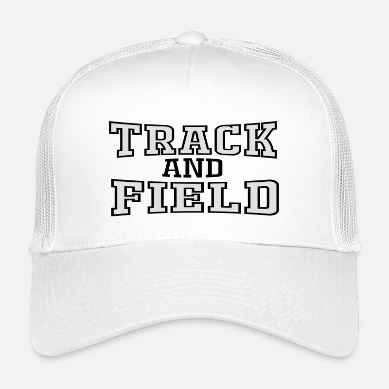 Track and Field - Kids’ Trucker Cap - white