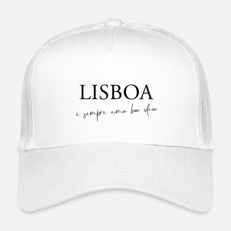 Lisboa é sempre uma boa ideia Casquette trucker enfant