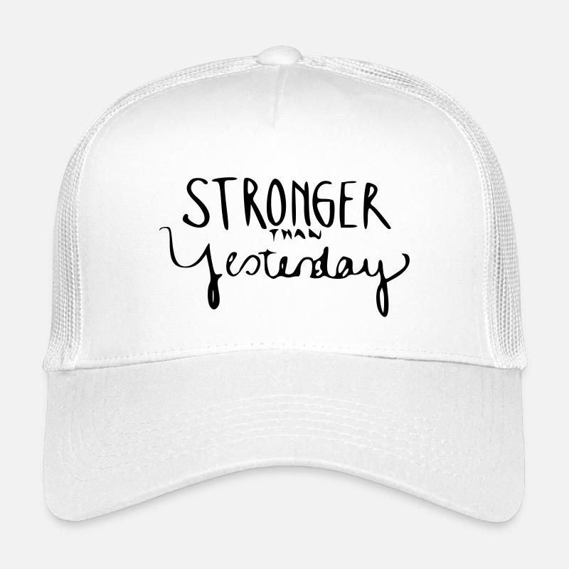 Plus fort qu'hier Casquette trucker enfant