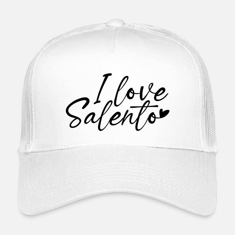 Ich liebe Salento Kinder Trucker-Cap