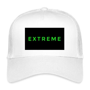 Flashy Extreme logo - Kids’ Trucker Cap - white - Front