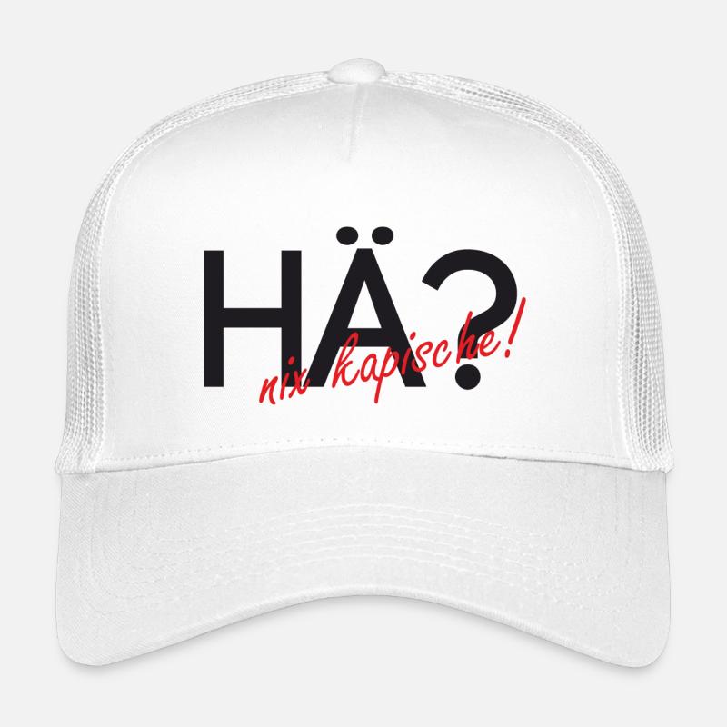 Heu, rien de capuchon ! Casquette trucker enfant