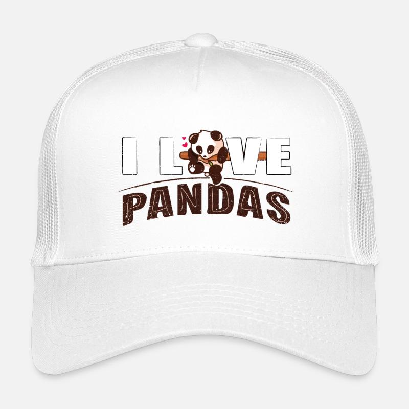 J’adore les PANDAS Casquette trucker enfant