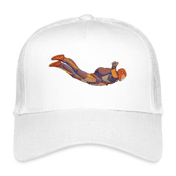 Skydiving - Kids’ Trucker Cap - white - Front