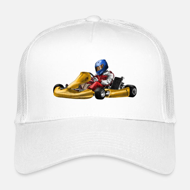 Pilote de course Casquette trucker enfant
