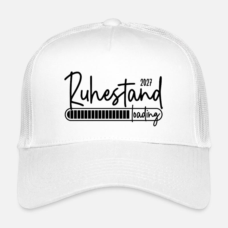 Ruhestand 2027 loading Kinder Trucker-Cap