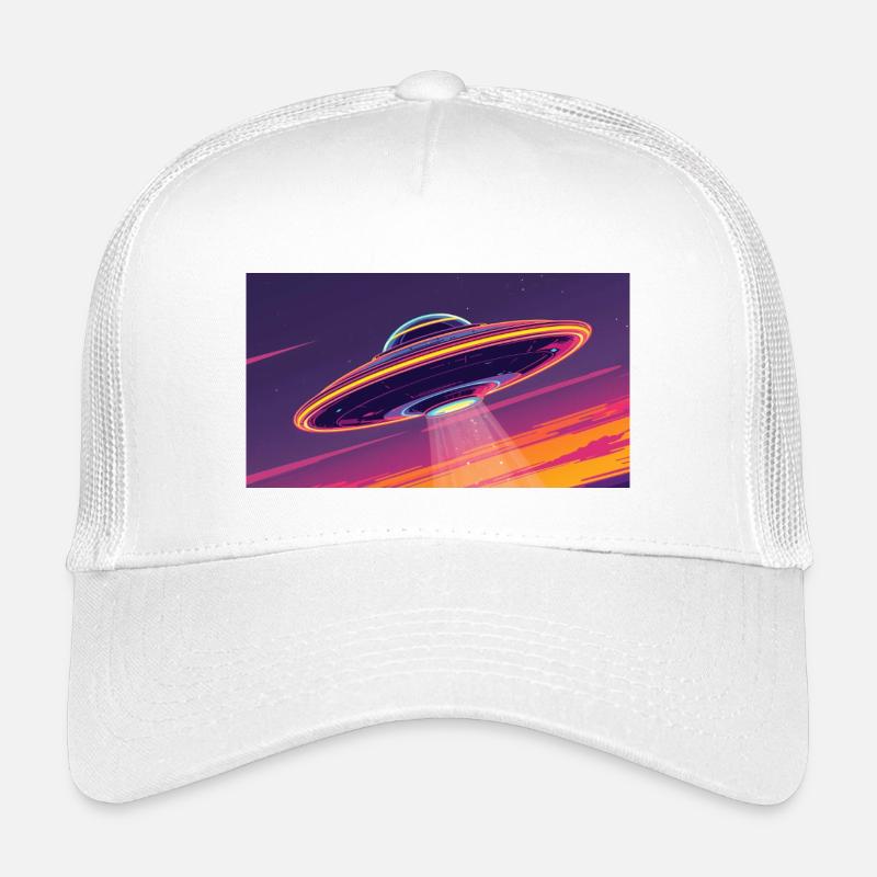 Ufo Frisch - Kinder Trucker-Cap - Weiß