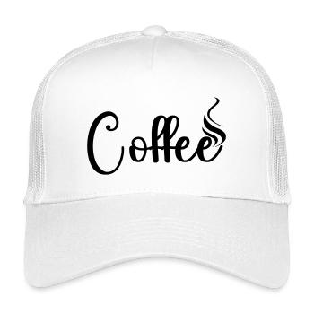 Coffee - Kids’ Trucker Cap - white - Front