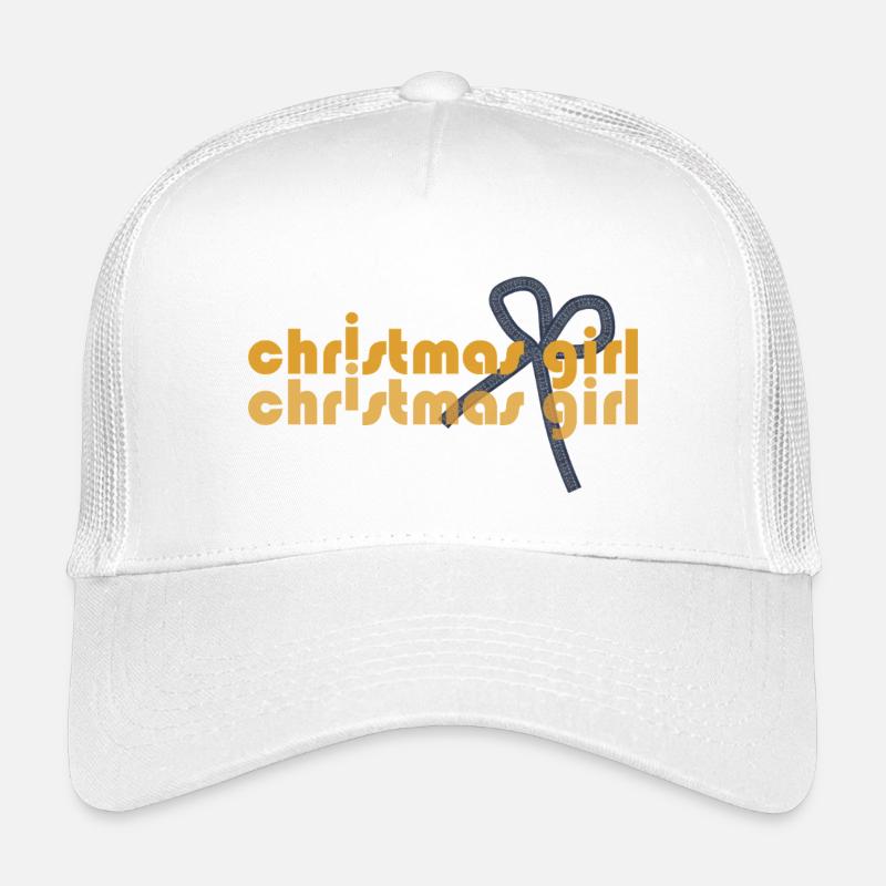 schrift - Kinder Trucker-Cap - Weiß