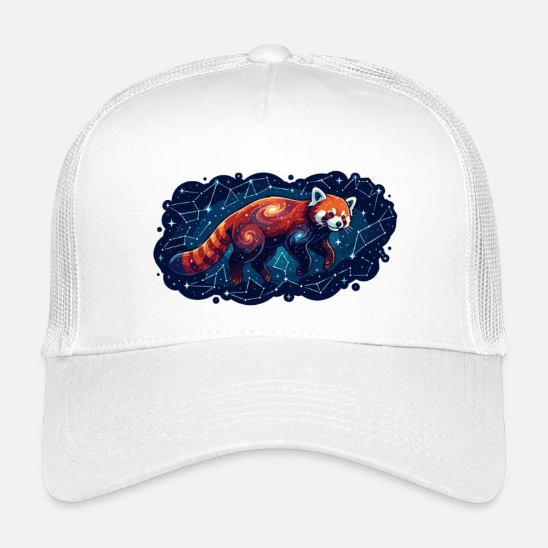 Cosmic Red Panda Constellation Constellation Kids’ Trucker Cap