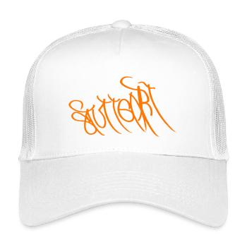 Stuttgart Streetart Souvenir - Kinder Trucker-Cap - Weiß - Vorne
