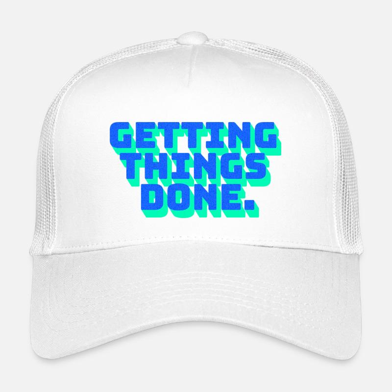 Concentration, motivation, accomplir les choses Casquette trucker enfant